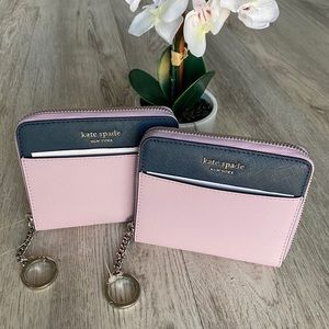 NWT Kate Spade Zip Around Small Wallet